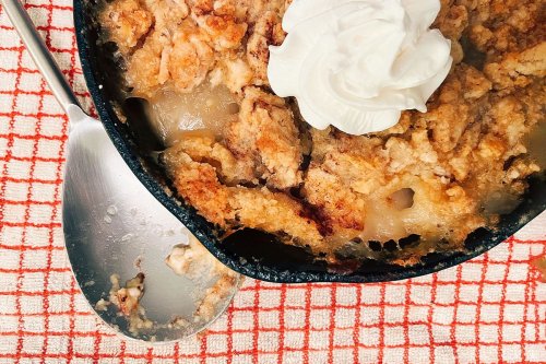 Whiskey and pear cobbler is like a warm night in Nashville