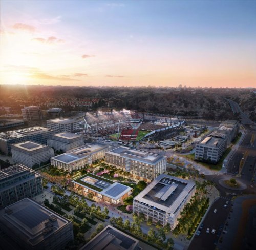 Snapdragon Stadium will soon have company as residential, retail development begins at SDSU Mission Valley