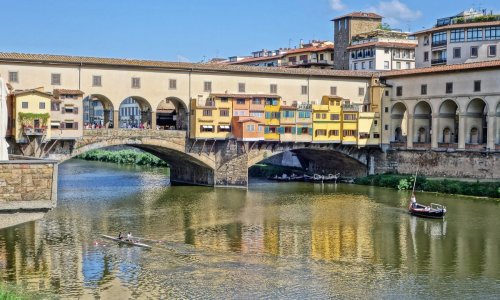 Mamma mia! Tourist fined for driving over Florence's Medieval bridge Ponte Vecchio