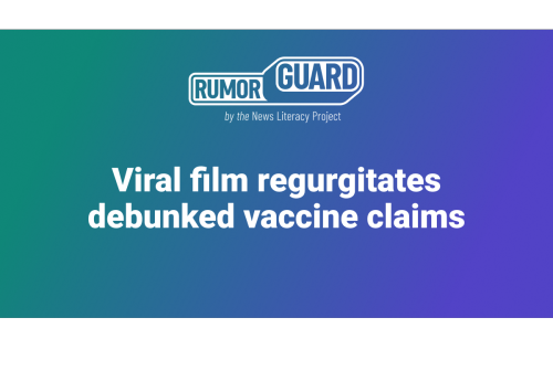 Viral film regurgitates debunked vaccine claims