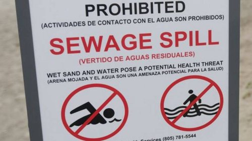 Sewage spill of unknown size closes Isla Vista beach