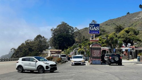 Gas tops $9 at this Highway 1 station near Big Sur — and all drivers can do is laugh
