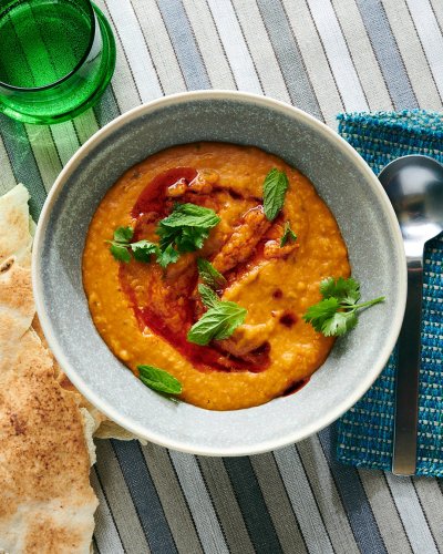 Spicy Turkish Red Lentil Soup