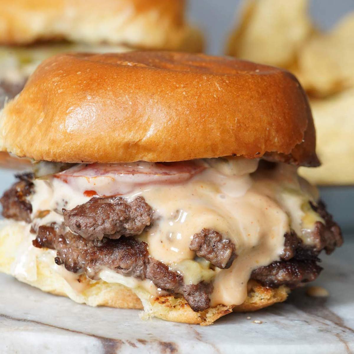 These Smash Burger Sliders Are So Fun to Eat -