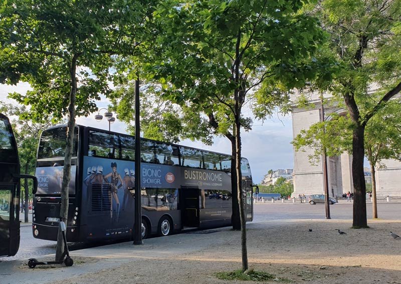 See Paris Aboard a Gourmet Double-Decker Bus
