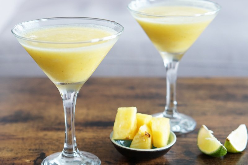 Blended Pineapple Daiquiri Recipe