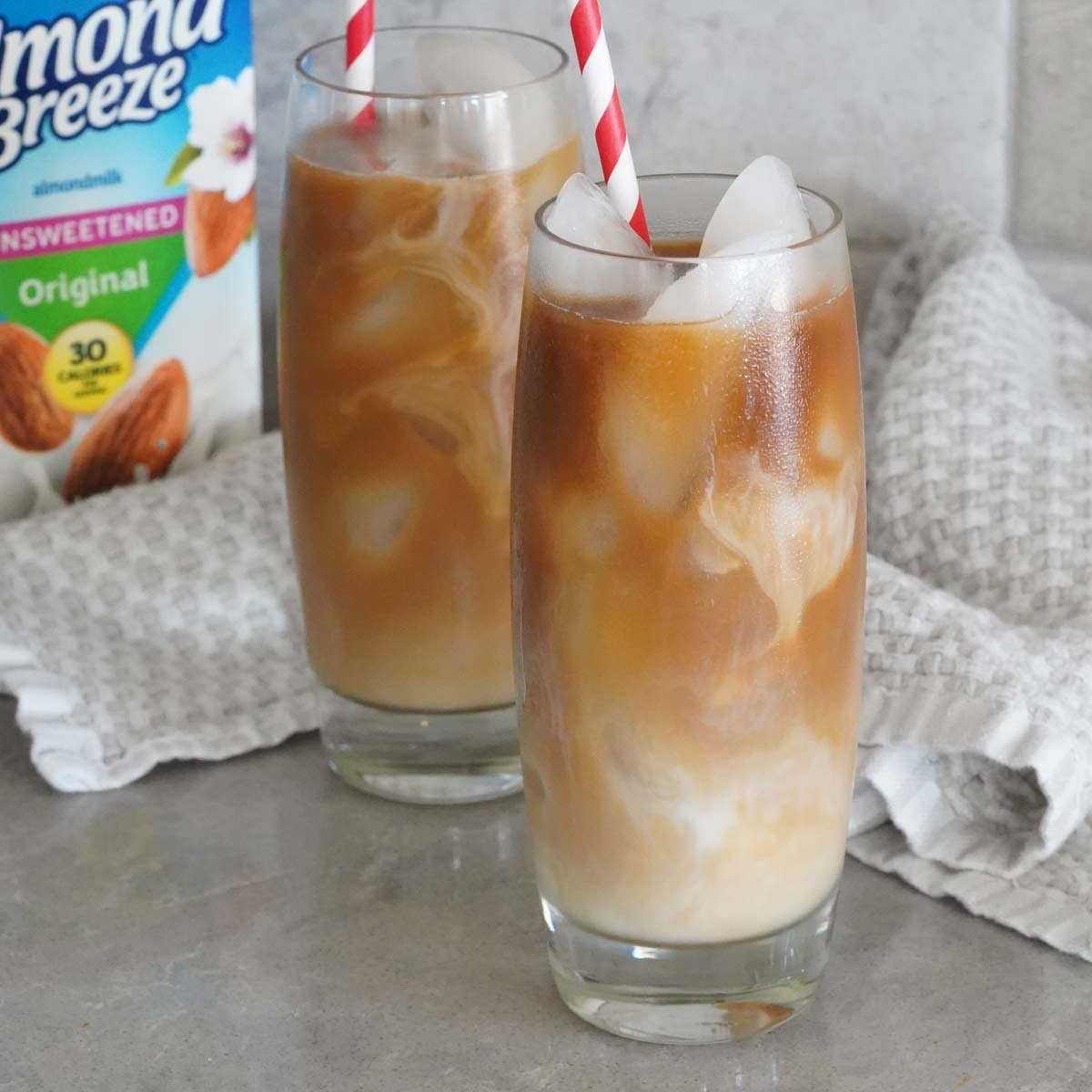 Iced Coffee with Almond Milk