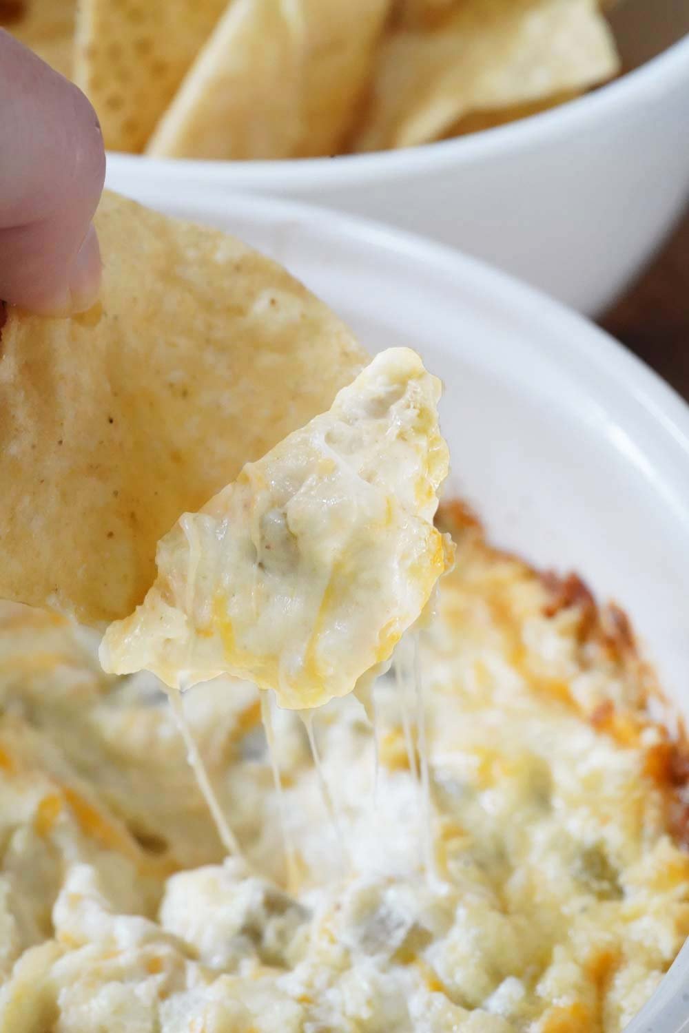 Baked Green Chili Dip