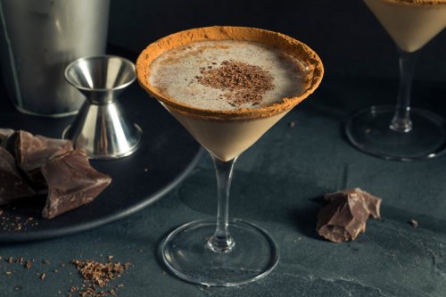 Decadent Godiva Chocolate Martini