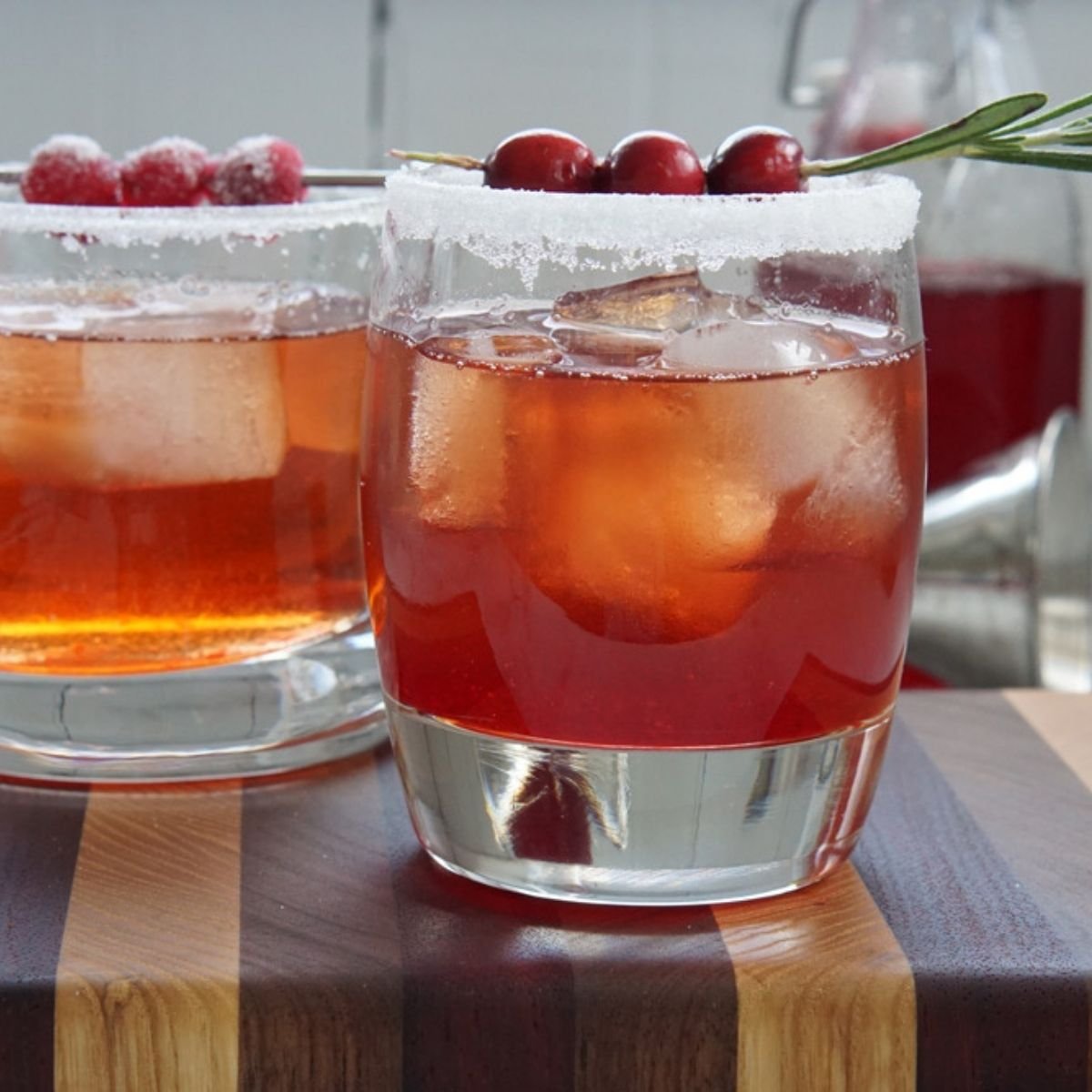 Cranberry Old Fashioned Cocktail Recipe