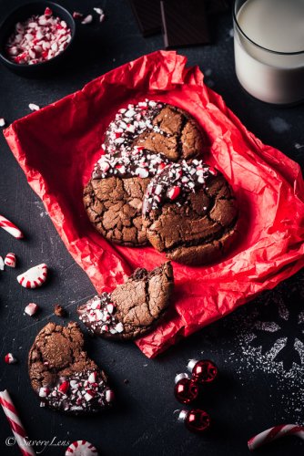 Peppermint Brownie Cookies – SavoryLens
