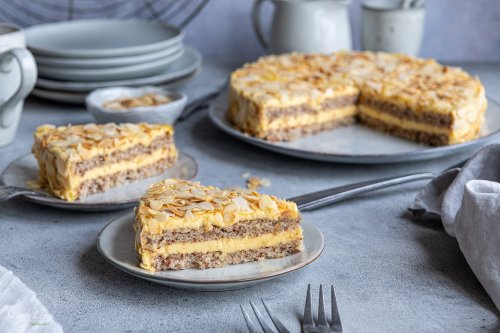 Schwedische Mandeltorte – Mandeltårta