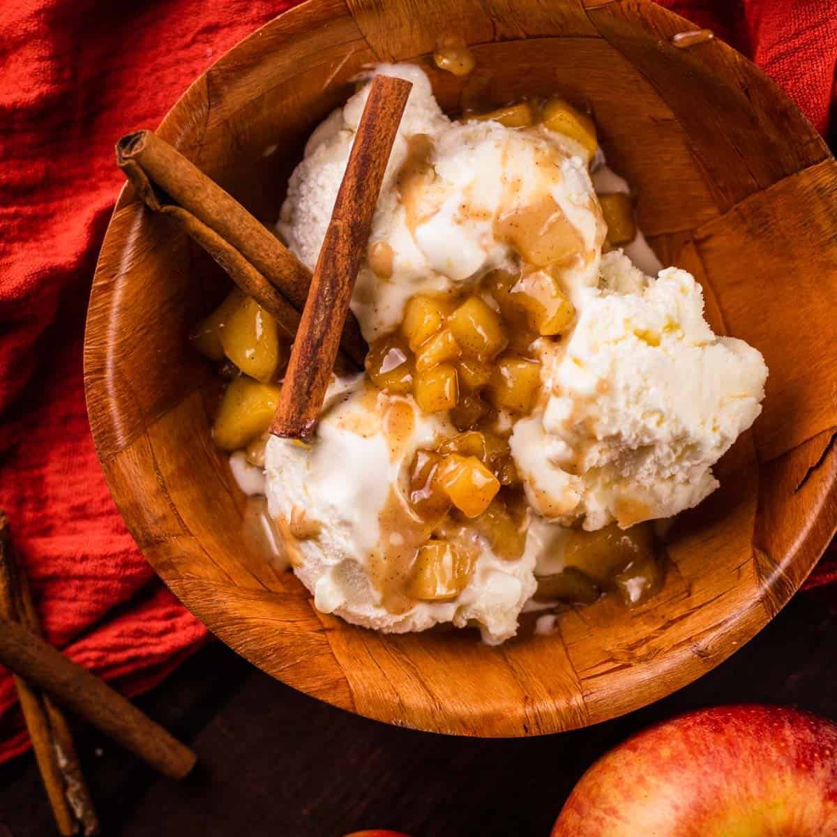 Caramel Apple Ice Cream Topping - Scarlati Family Kitchen