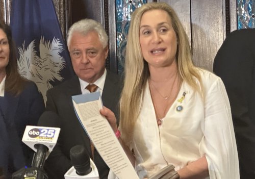 Protests interrupt rollout of SC’s new pro-Israel legislative caucus