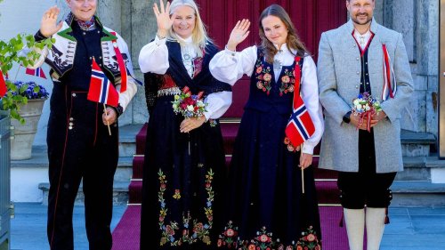 Norwegische Königsfamilie zeigt Einigkeit am Nationalfeiertag