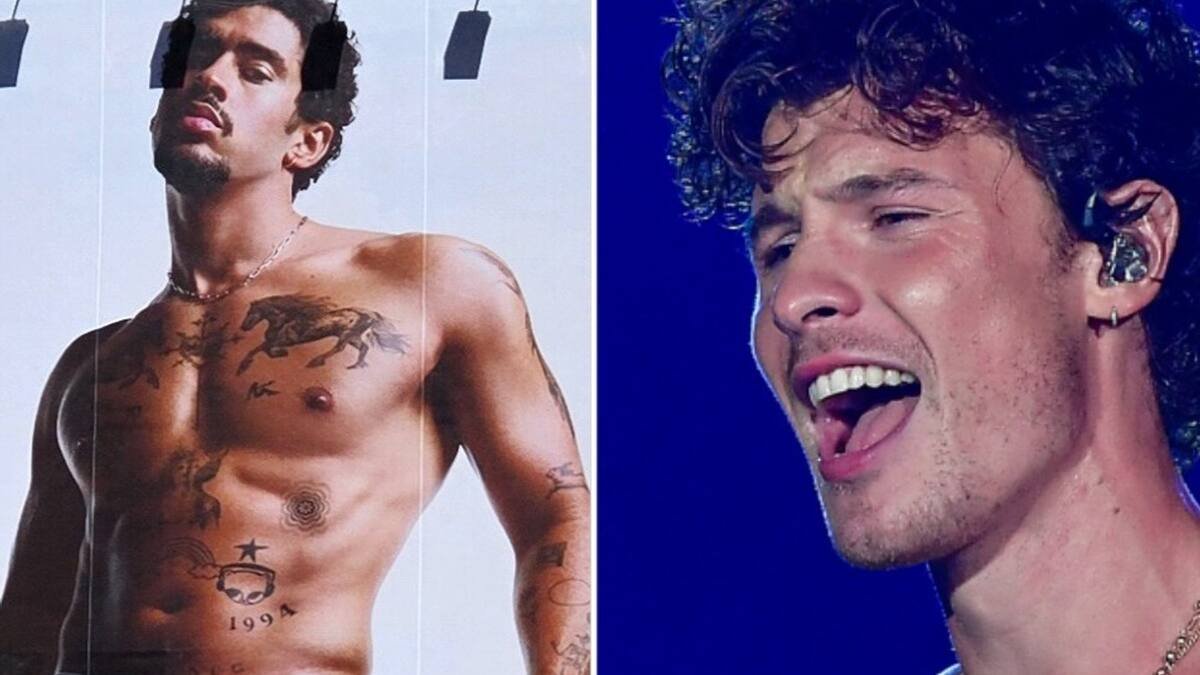 Shawn Mendes geht mit Kommentar zu Bad Bunnys Unterhosen-Werbung viral