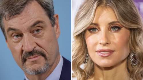 Cathy Hummels interviewt Markus Söder: Küssen und abschleppen
