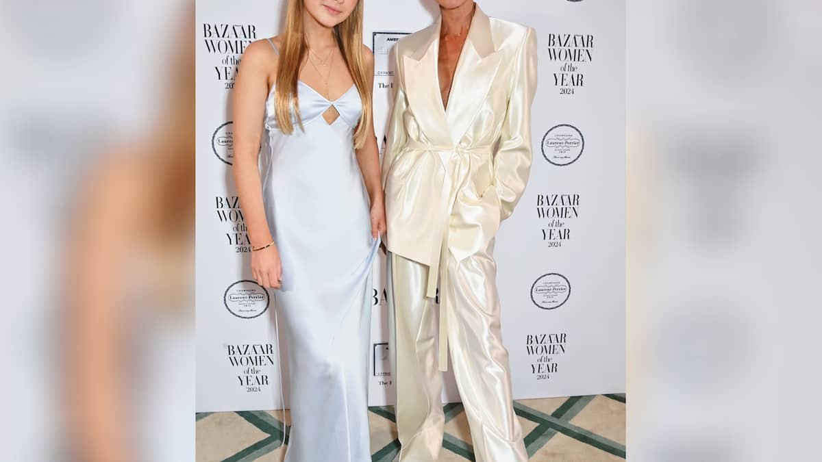 Familienfoto: Harper Beckham stiehlt allen die Show