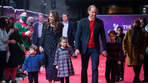 Auch Prinz Williams Kids benehmen sich zu Tisch manchmal schlecht