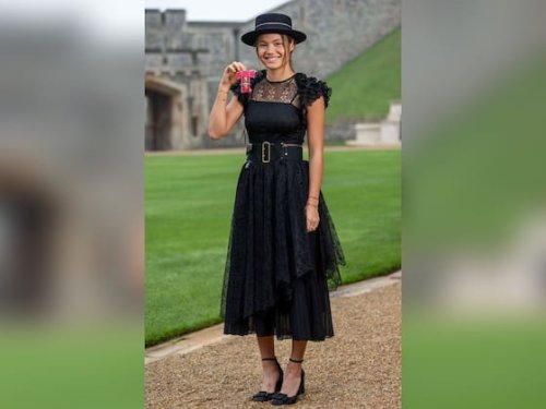 Ritterschlag: Tennis-Star Emma Raducanu erschien im teuren Dior-Outfit