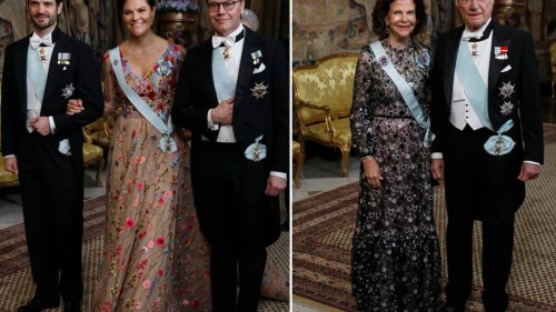 Blumen über Blumen: Partnerlook bei den schwedischen Royals