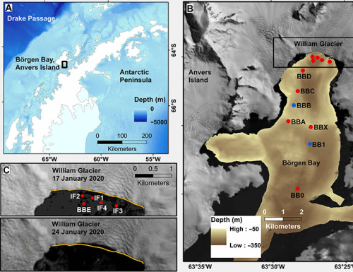 Internal tsunamigenesis and ocean mixing driven by glacier calving in Antarctica