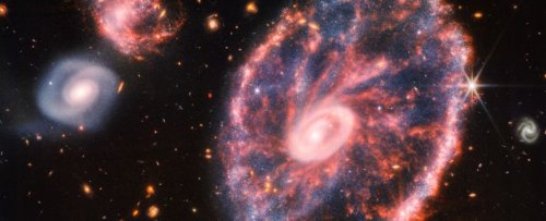 Stunning New James Webb Image Reveals The Cartwheel Galaxy in Vivid Detail