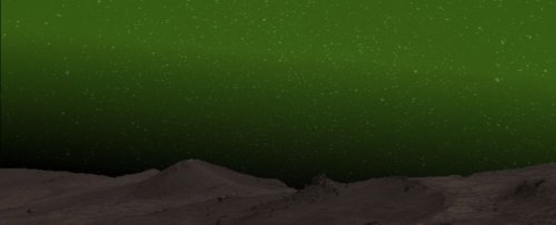 The Martian Night Sky Was Seen Turning Green in a Stunning First