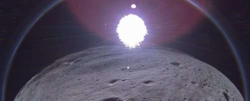 Moon Lander Transmits a Poignant Farewell as Death Approaches