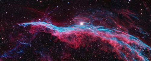 Hubble's Renewed Image of The Veil Nebula Will Take Your Breath Away
