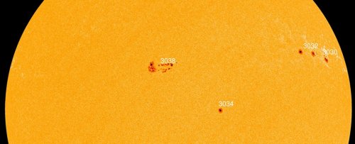 A Giant Sunspot Doubled in Size in 24 Hours, And It's Pointing Right at Earth