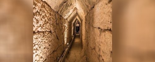 Archaeologists Hunting For Cleopatra's Tomb Found a "Geometric Miracle" Tunnel
