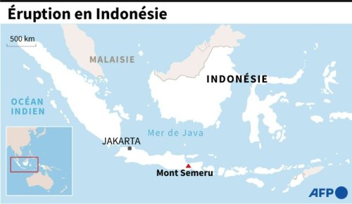 Indonésie: les évacuations se poursuivent après l'éruption du volcan Semeru - Sciences et Avenir