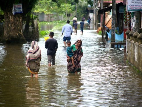 Près d'un quart de la population mondiale menacée par des inondations, selon une étude - Sciences et Avenir