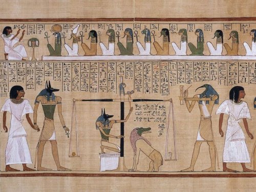Un papyrus complet de 16 mètres retrouvé dans une tombe à Saqqara, une première depuis 100 - Sciences et Avenir