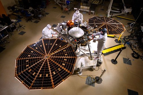 NASA's Next Mars Lander Zooms toward Launch