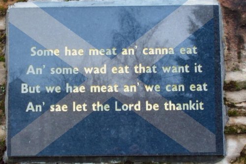 Selkirk Grace What Is The Burns Night Prayer Where Does The Tradition 