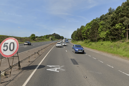 A1 closed between Musselburgh and Dalkeith after crash with drivers facing delays