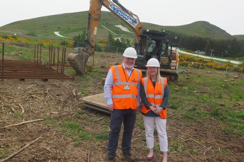 Midlothian Council: Work starts on Hillend ski slope transformation near Edinburgh