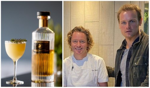 Outlander Jamie Fraser actor Sam Heughan and Edinburgh chef Tom Kitchin join forces to serve whisky