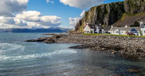 Tiny Scottish island where Prince William and Prince Harry enjoyed holidays with their 'other' gran