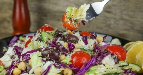 The Easiest Italian Chopped Salad