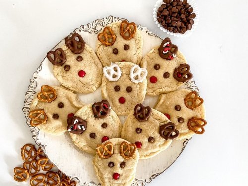 Yummy Christmas Reindeer Cookies Recipe