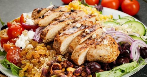 Greek Grilled Chicken and Quinoa Salad
