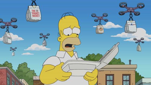 THE SIMPSONS Season 35 Episode 14 Photos Night Of The Living Wage