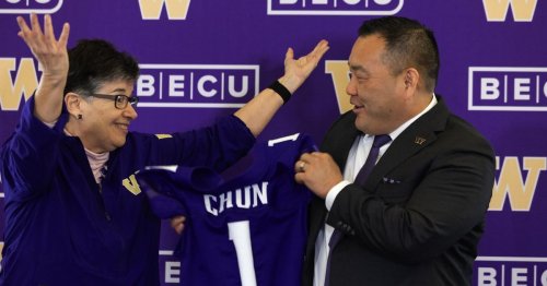 New UW athletic director Pat Chun responds to backlash from WSU president Schulz: ‘We’re all human’