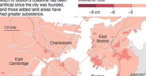The East Coast is sinking
