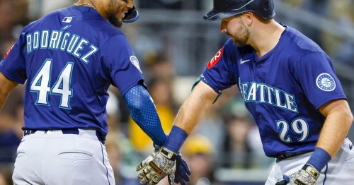 ‘Relentless’ rookie Logan Evans dazzles as Mariners cruise past Padres
