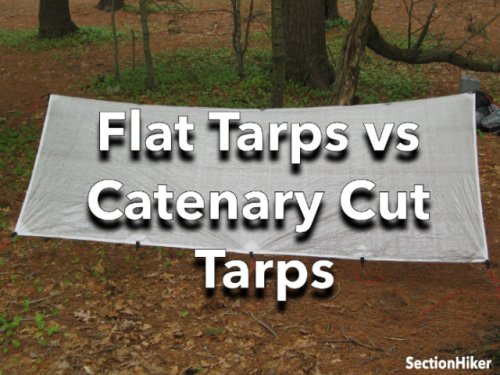 Flat Tarps vs Catenary Cut Tarps