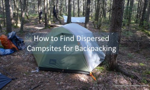 How to Find Dispersed Campsites for Backpacking